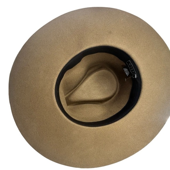 NEW Rare Wyeth velvet moss rancher hat wool structured